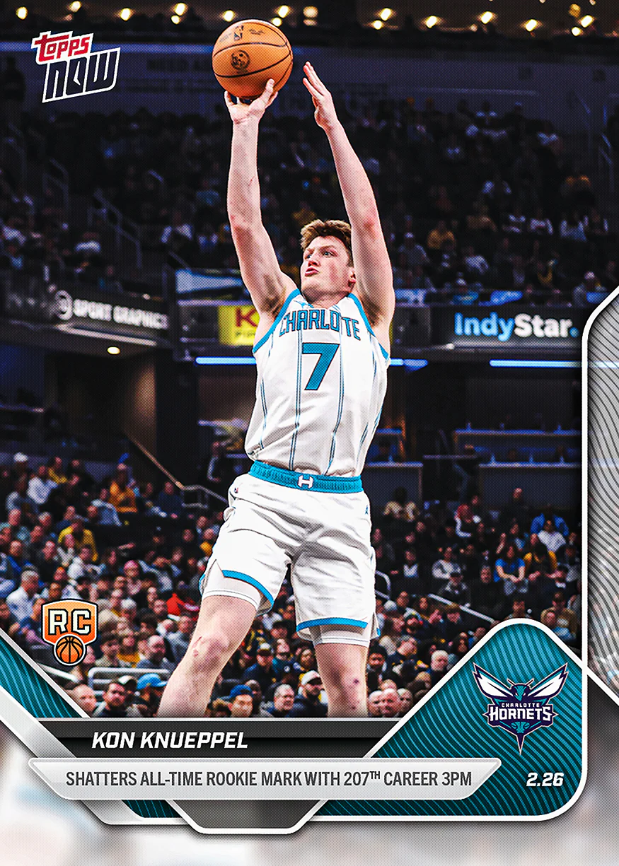 2025-26 NBA Topps NOW #184 Kon Knueppel