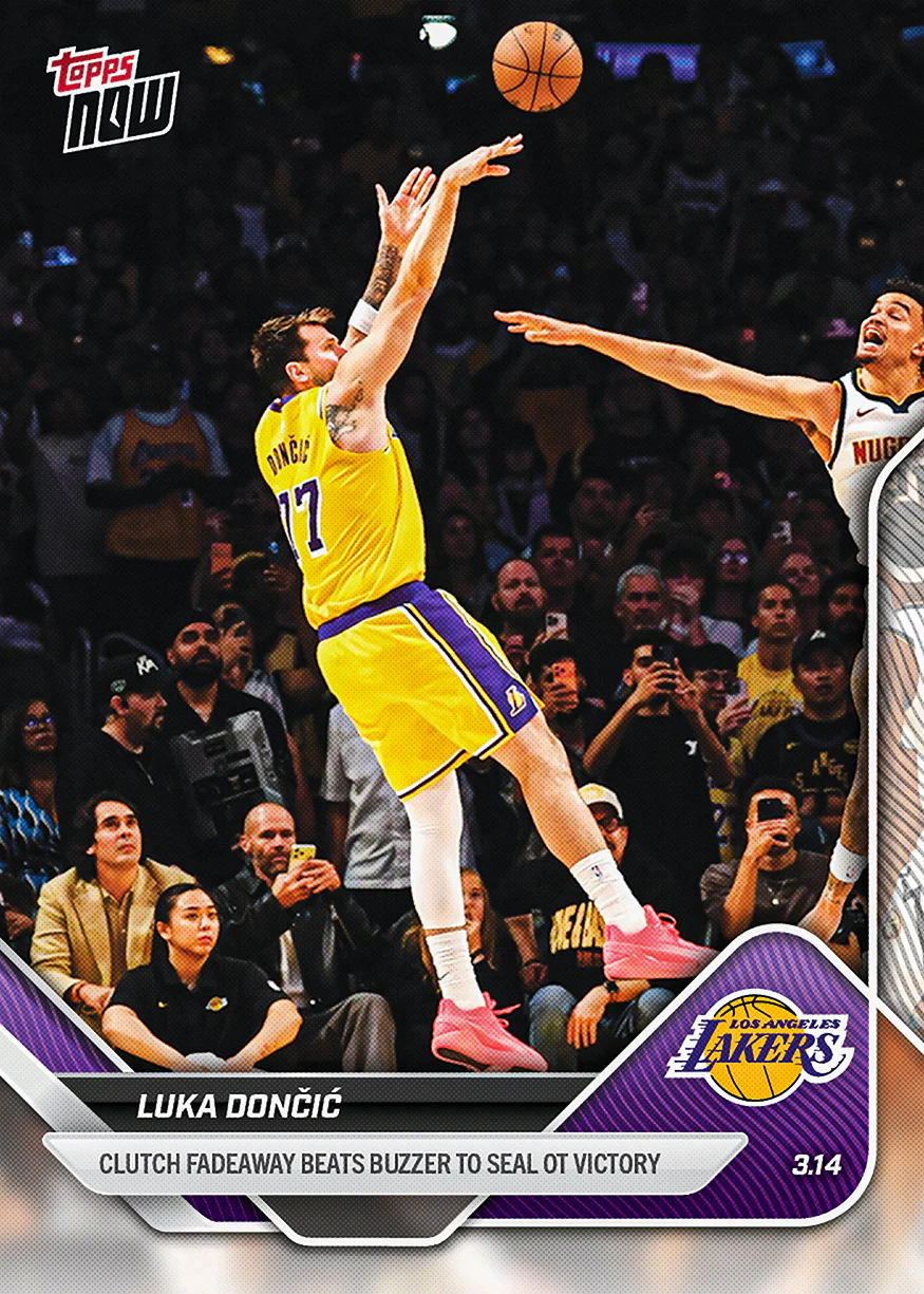 2025-26 NBA Topps NOW #206 Luka Dončić