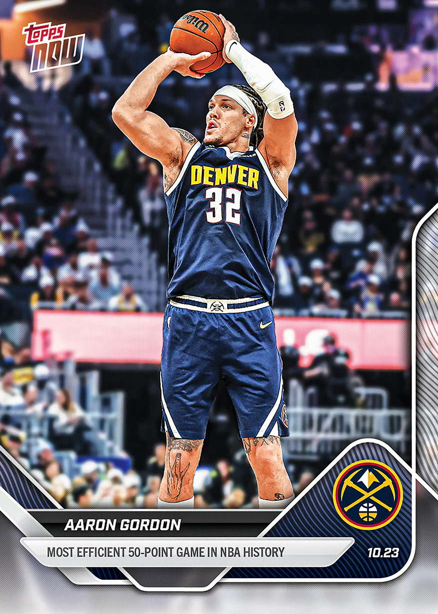 2025-26 NBA Topps NOW #21 Aaron Gordon