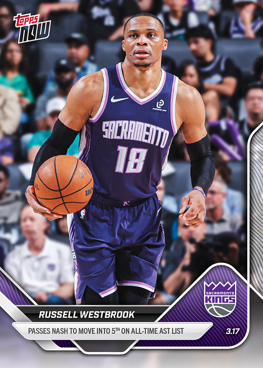 2025-26 NBA Topps NOW #210 Russell Westbrook