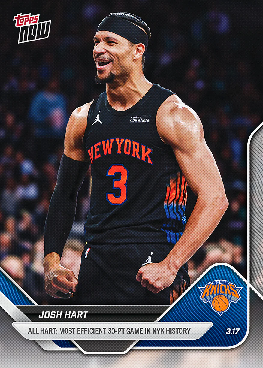 2025-26 NBA Topps NOW #211 Josh Hart