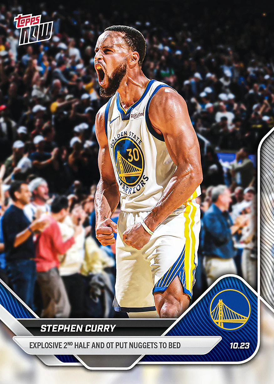 2025-26 NBA Topps NOW #22 Stephen Curry