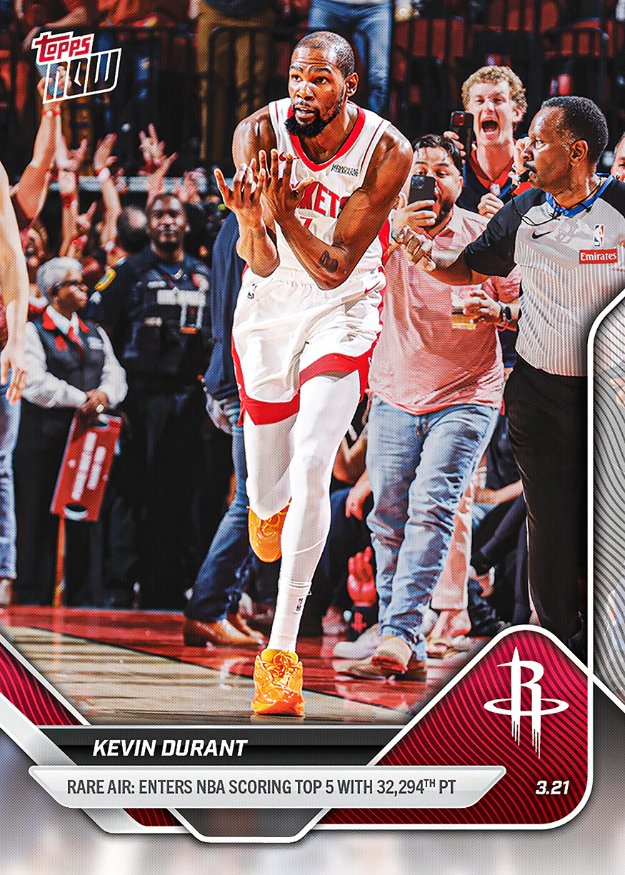 2025-26 NBA Topps NOW #220 Kevin Durant