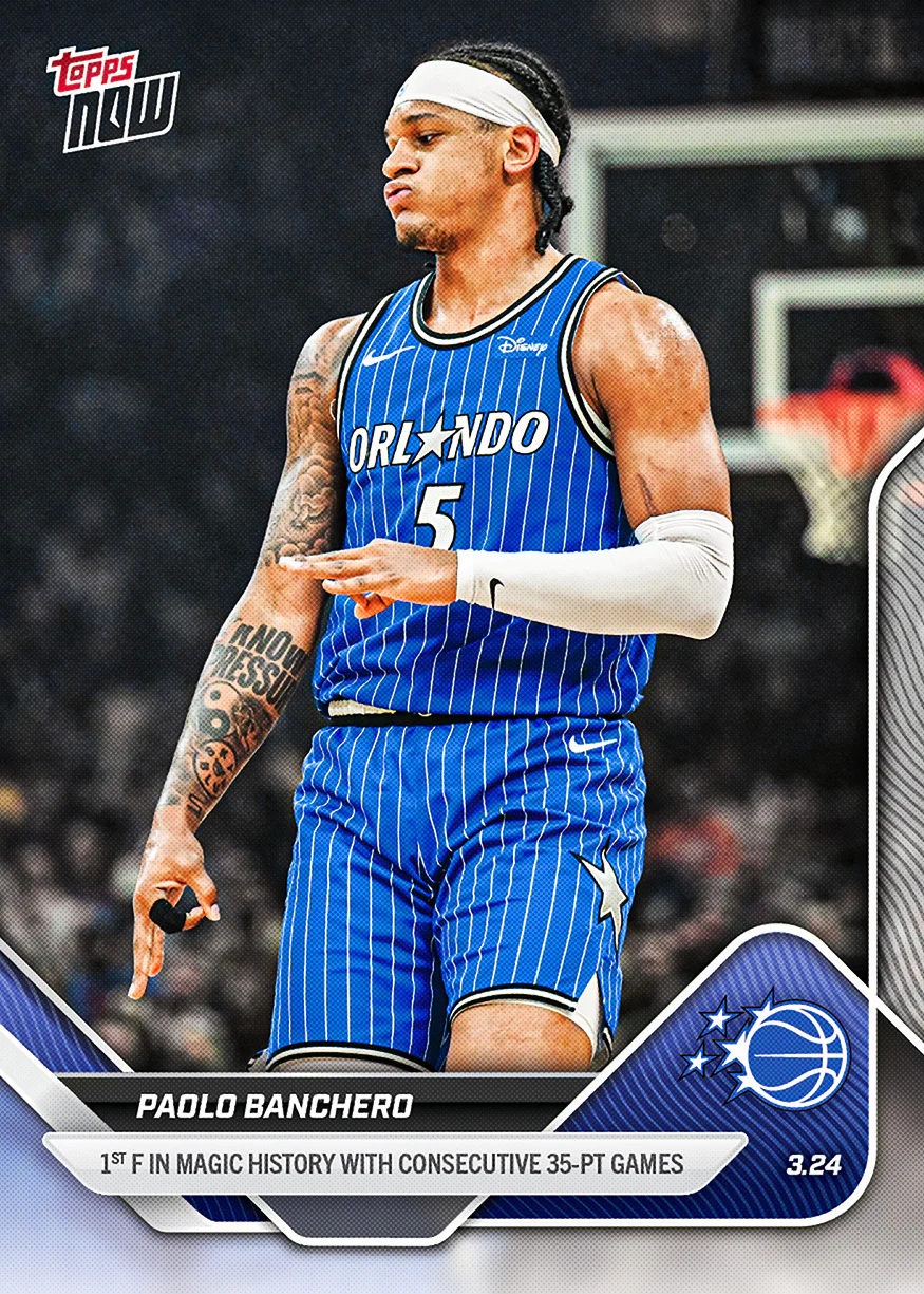 2025-26 NBA Topps NOW #224 Paolo Banchero