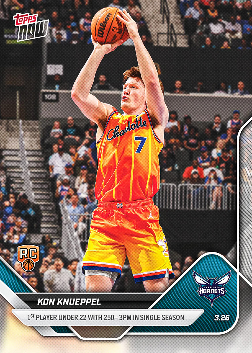 2025-26 NBA Topps NOW #228 Kon Knueppel