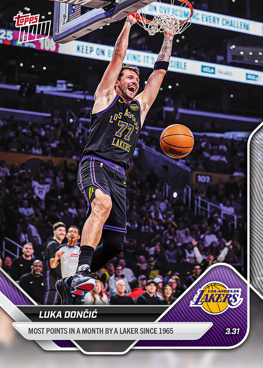 2025-26 NBA Topps NOW #234 Luka Dončić