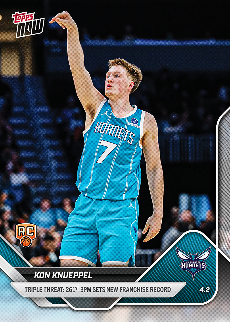 2025-26 NBA Topps NOW #239 Kon Knueppel