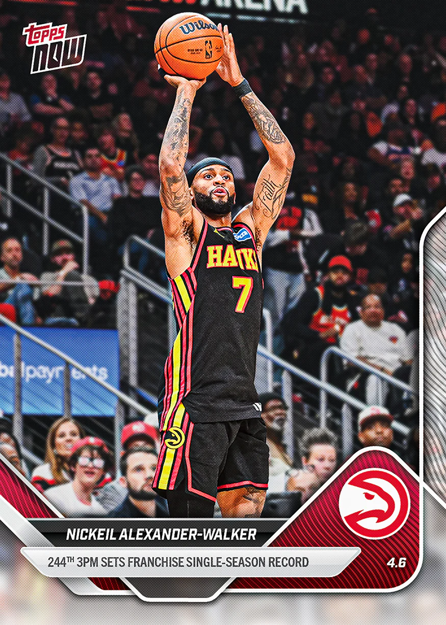2025-26 NBA Topps NOW #245 Nickeil Alexander-Walker