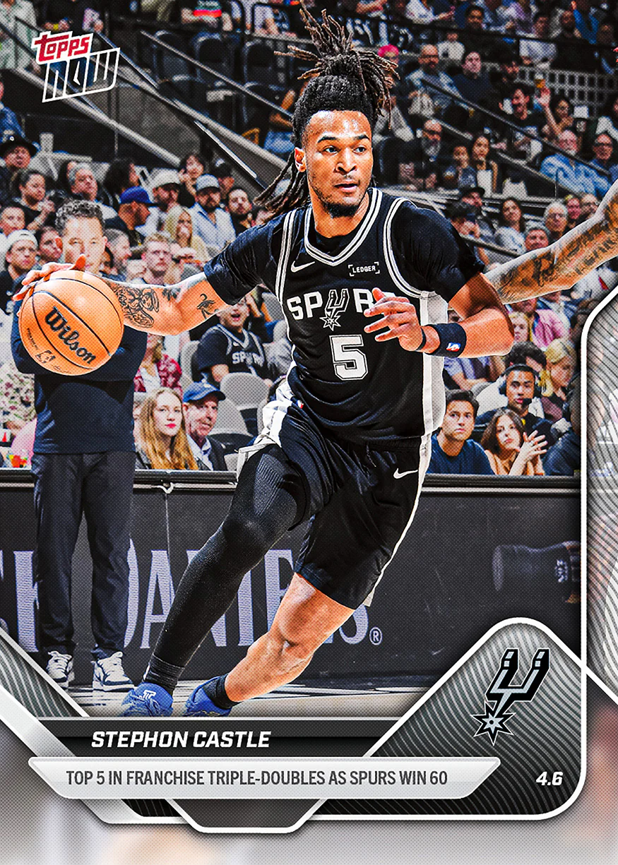 2025-26 NBA Topps NOW #246 Stephon Castle