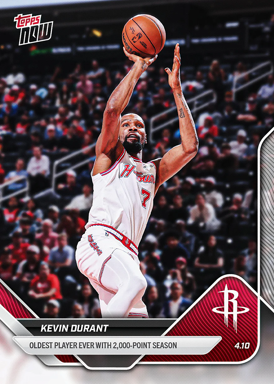 2025-26 NBA Topps NOW #250 Kevin Durant