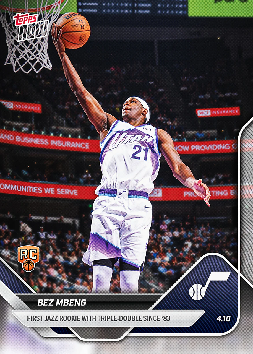 2025-26 NBA Topps NOW #251 Bez Mbeng