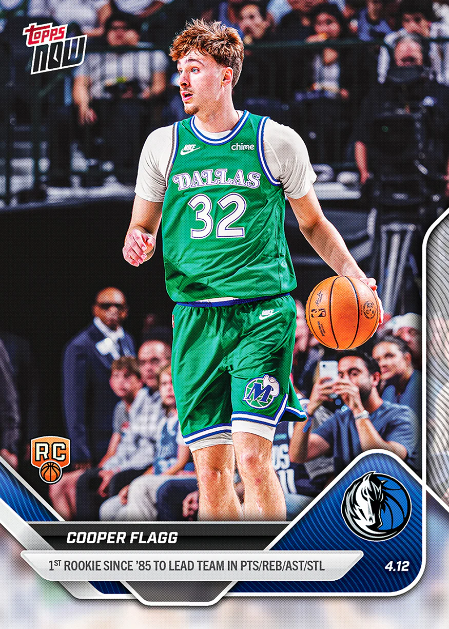 2025-26 NBA Topps NOW #253 Cooper Flagg