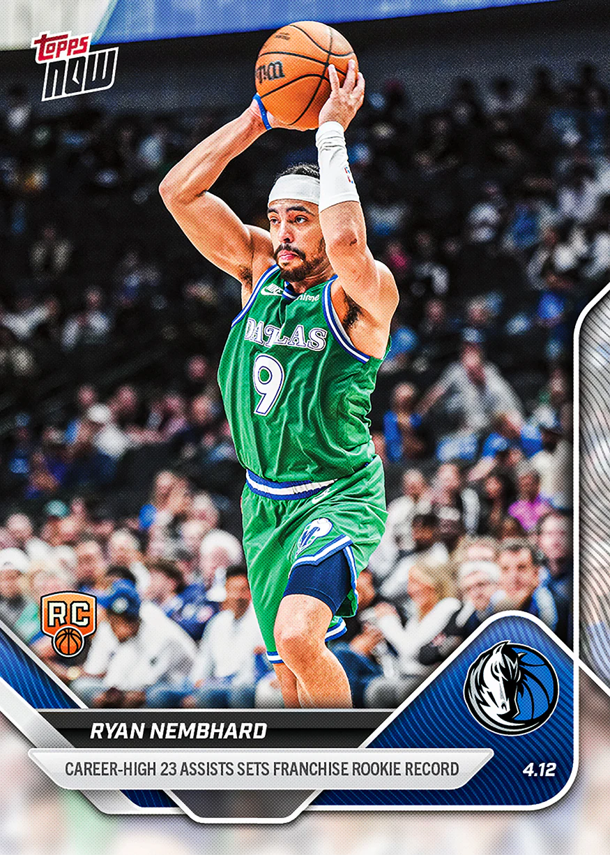 2025-26 NBA Topps NOW #254 Ryan Nembhard