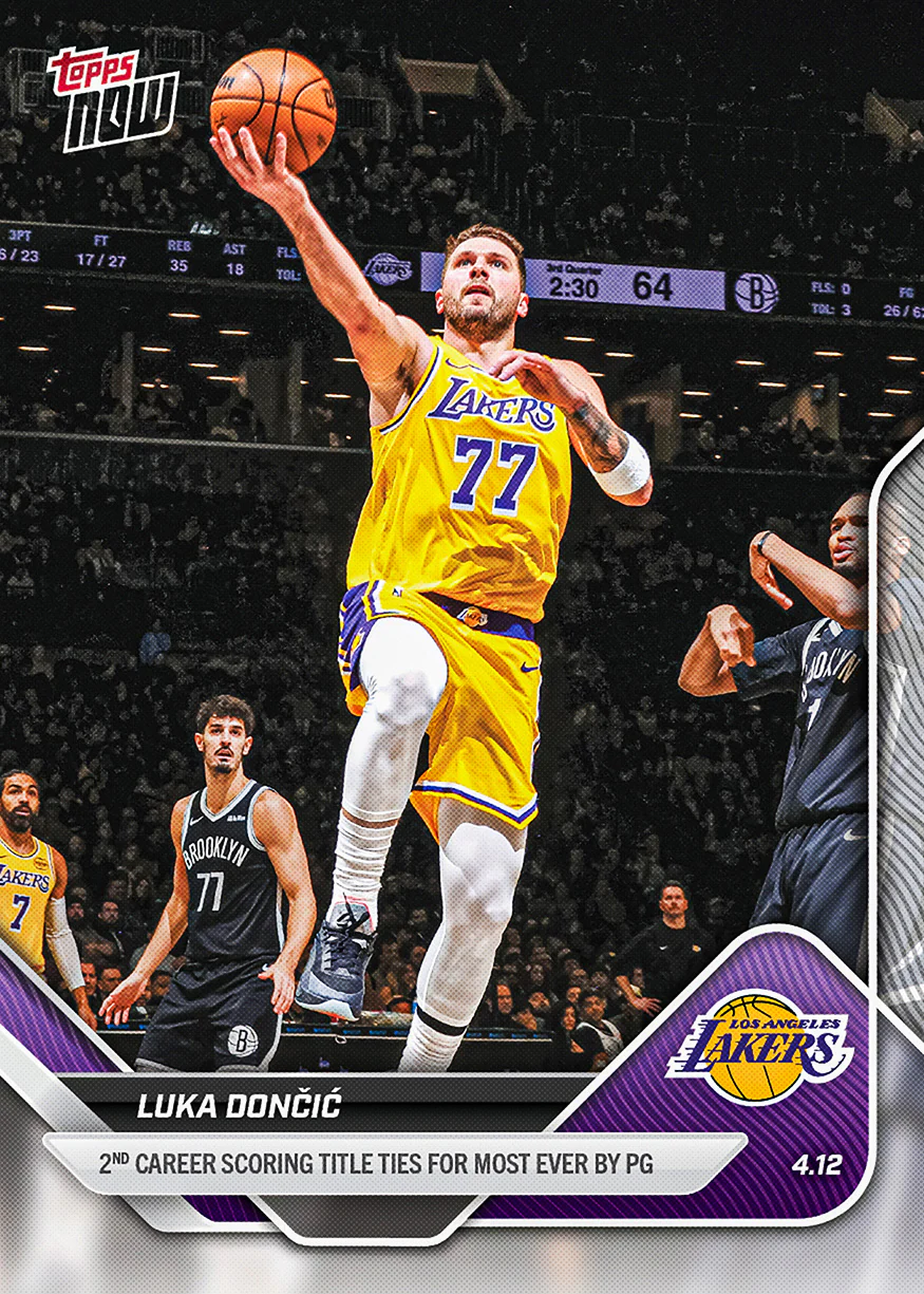 2025-26 NBA Topps NOW #256 Luka Dončić