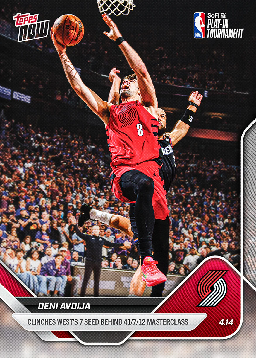 2025-26 NBA Topps NOW #258 Deni Avdija