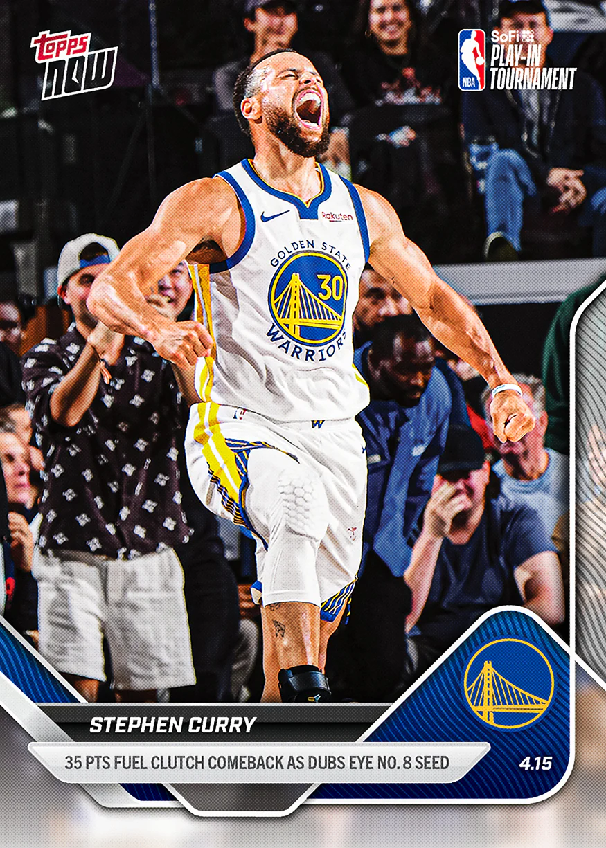 2025-26 NBA Topps NOW #260 Stephen Curry