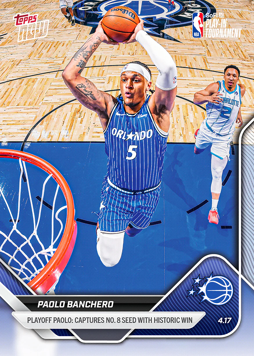 2025-26 NBA Topps NOW #261 Paolo Banchero