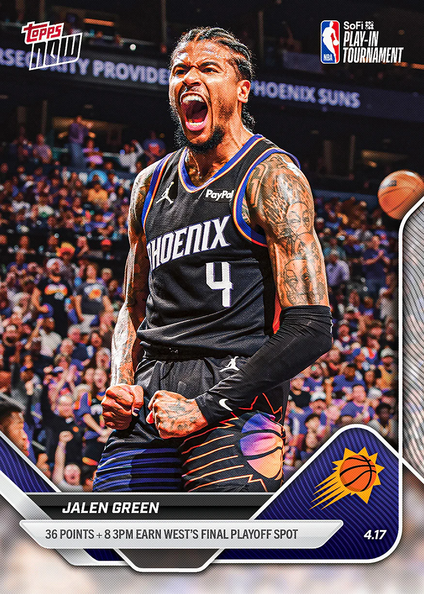 2025-26 NBA Topps NOW #262 Jalen Green