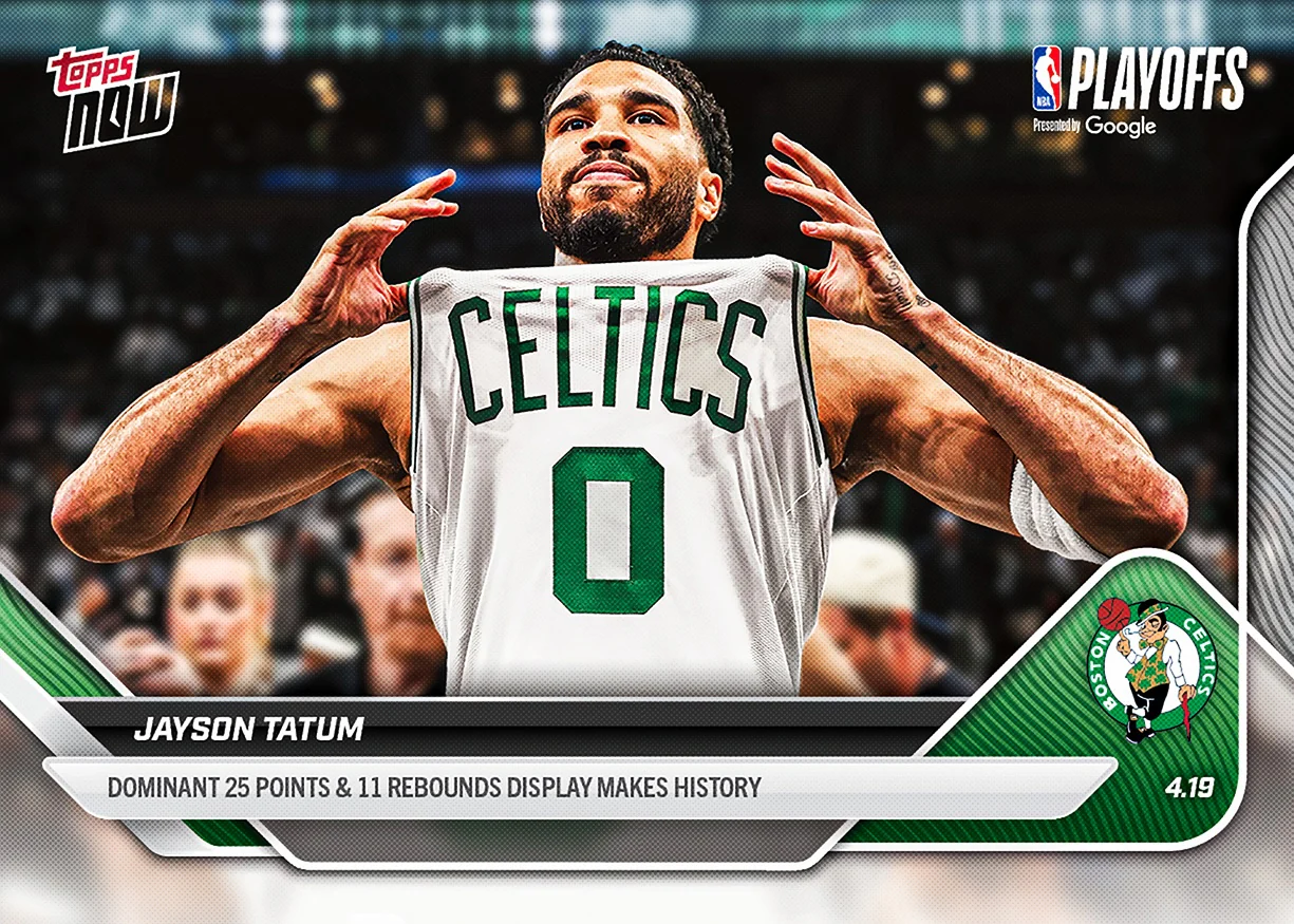 2025-26 NBA Topps NOW #264 Jayson Tatum