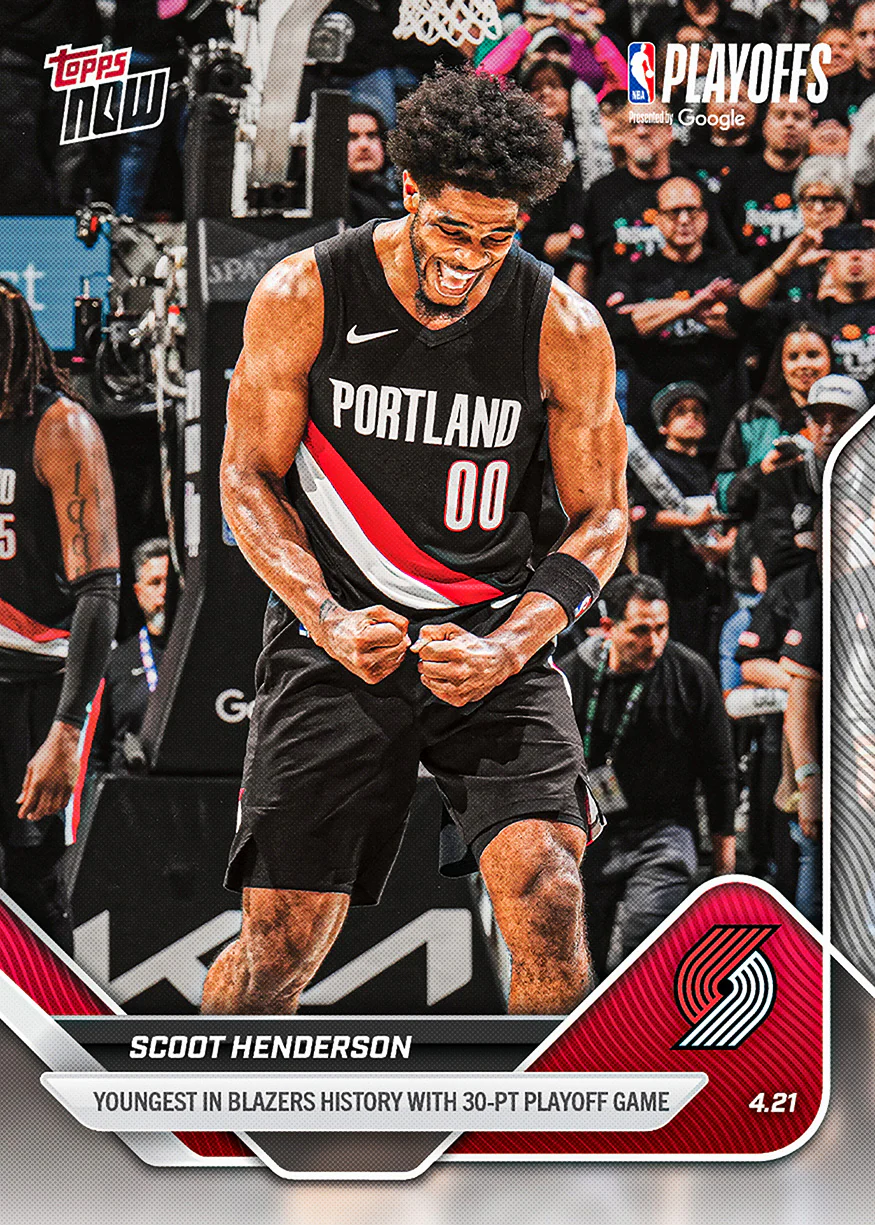 2025-26 NBA Topps NOW #268 Scoot Henderson