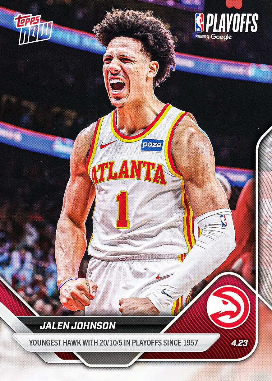 2025-26 NBA Topps NOW #271 Jalen Johnson