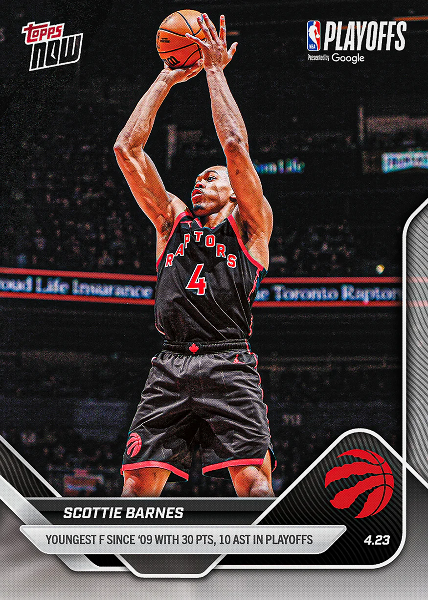 2025-26 NBA Topps NOW #272 Scottie Barnes