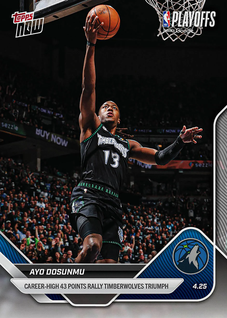 2025-26 NBA Topps NOW #278 Ayo Dosunmu