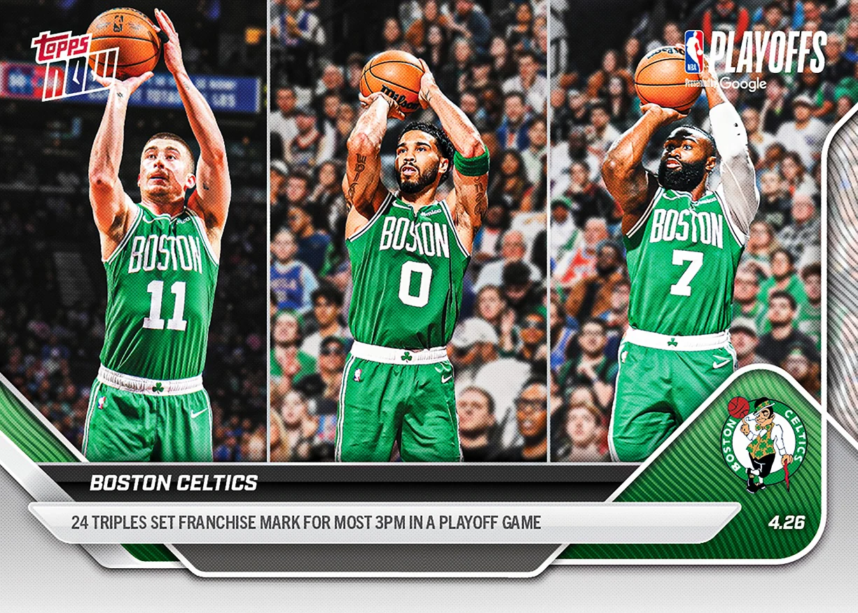 2025-26 NBA Topps NOW #280 Boston Celtics