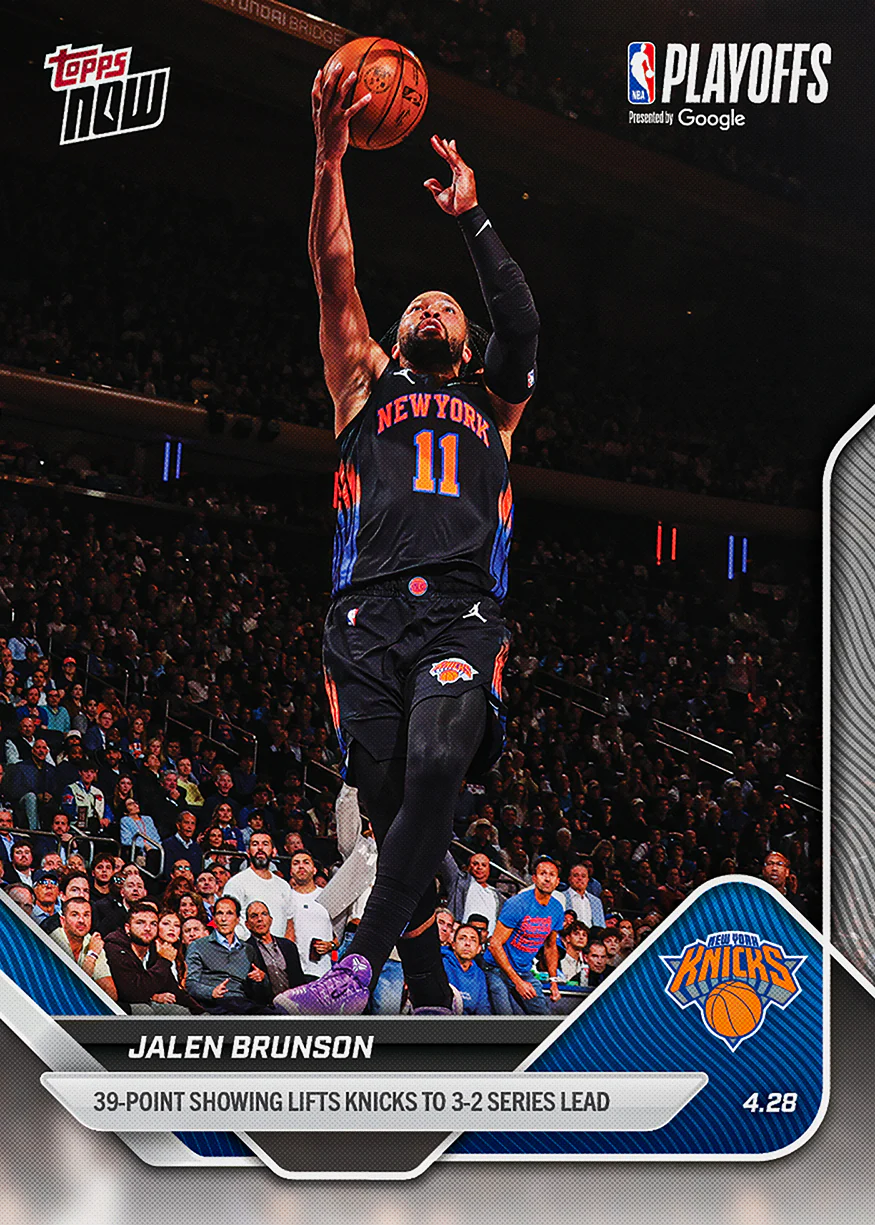 2025-26 NBA Topps NOW #282 Jalen Robinson