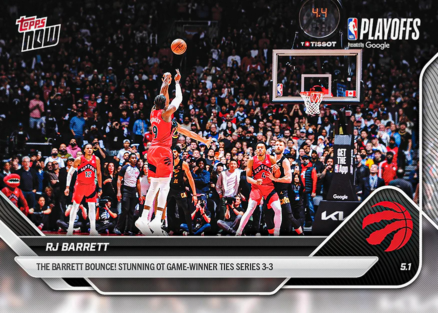 2025-26 NBA Topps NOW #288 RJ Barrett