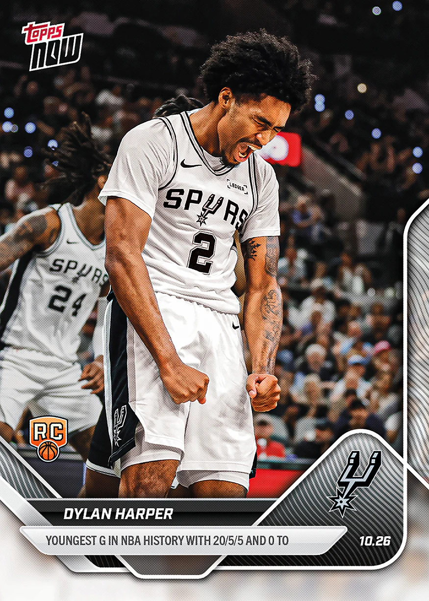 2025-26 NBA Topps NOW #29 Dylan Harper