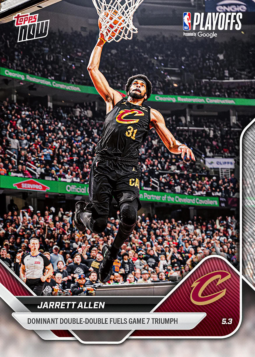2025-26 NBA Topps NOW #292 Jarrett Allen