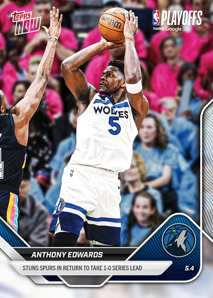 2025-26 NBA Topps NOW #294 Anthony Edwards