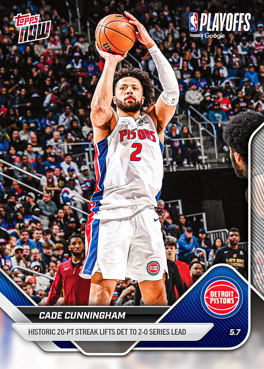 2025-26 NBA Topps NOW #298 Cade Cunningham