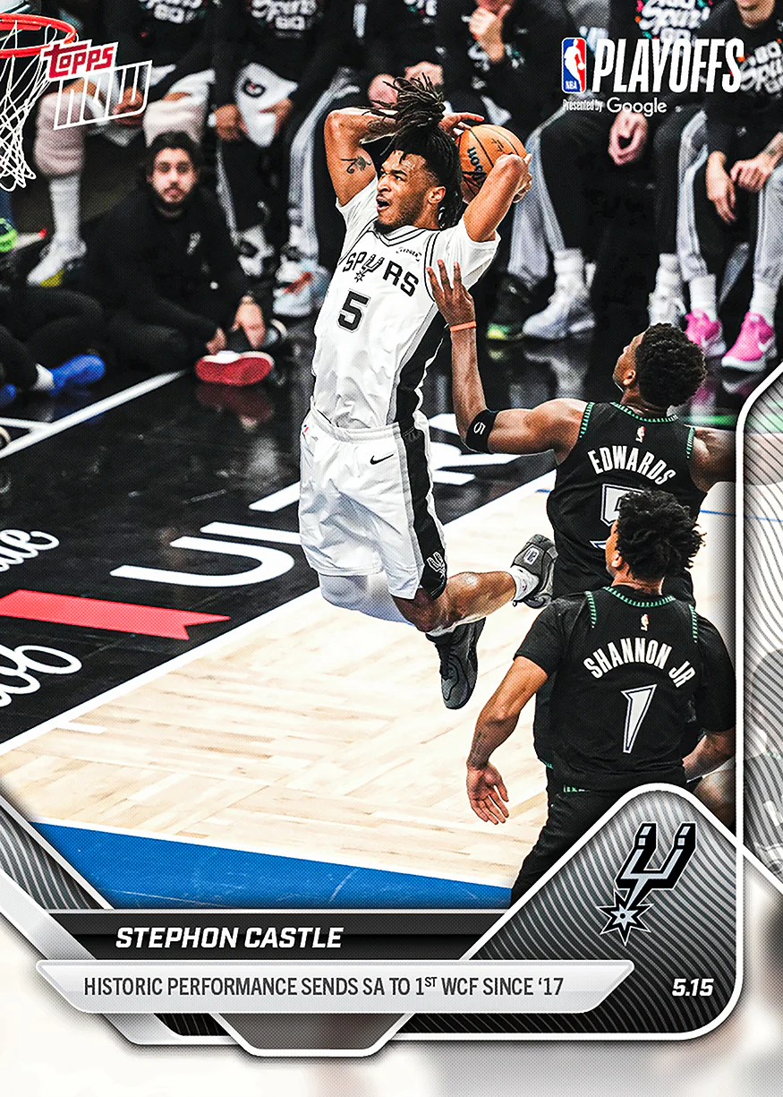2025-26 NBA Topps NOW #312 Stephon Castle