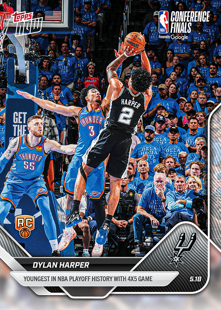 2025-26 NBA Topps NOW #314 Dylan Harper