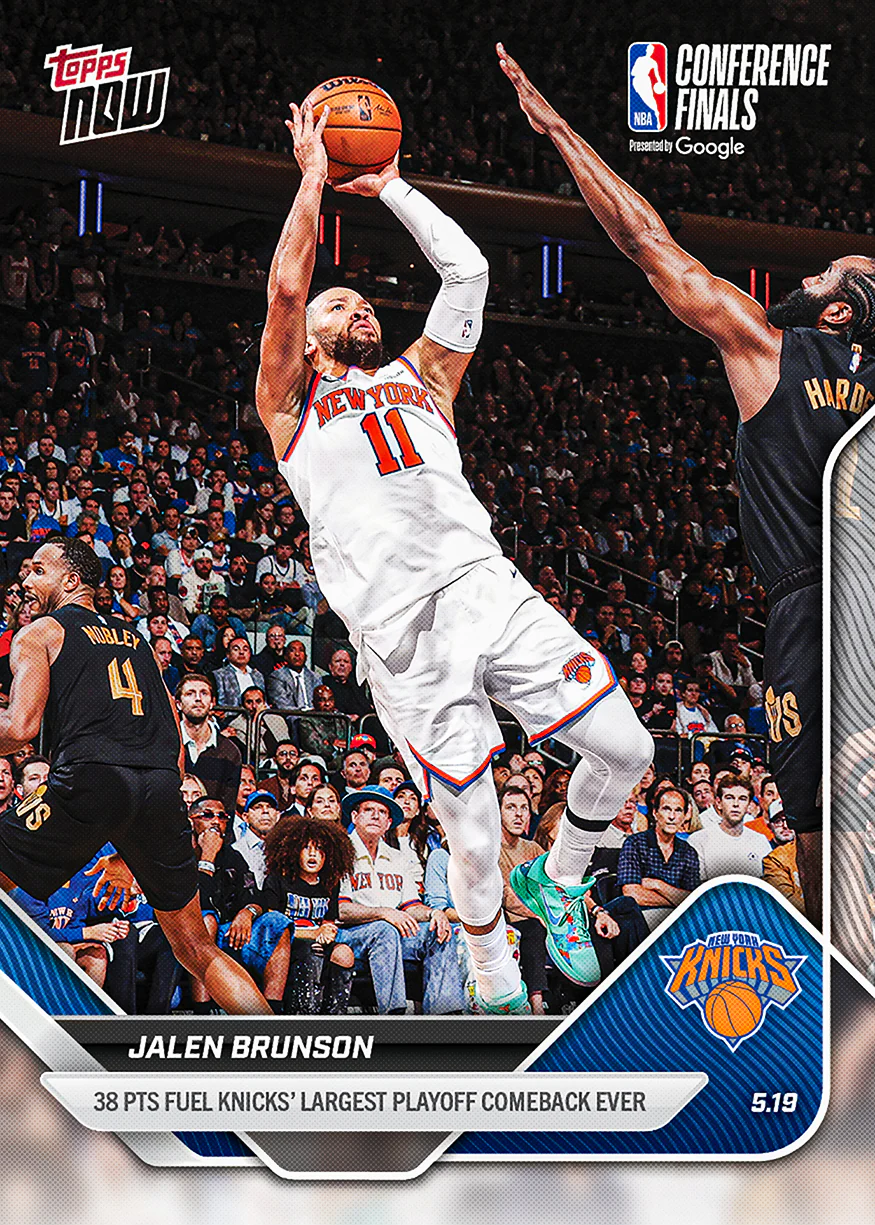 2025-26 NBA Topps NOW #316 Jalen Brunson