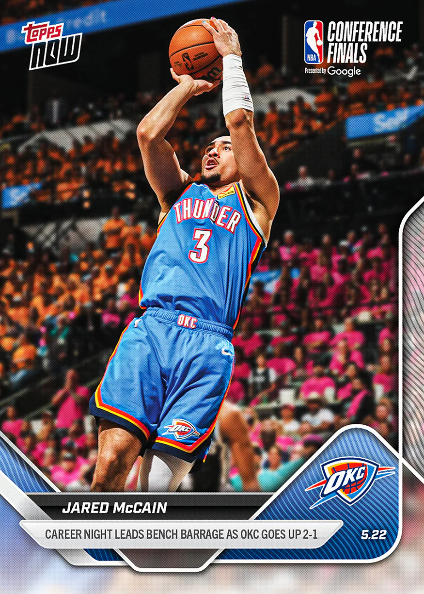2025-26 NBA Topps NOW #318 Jared McCain