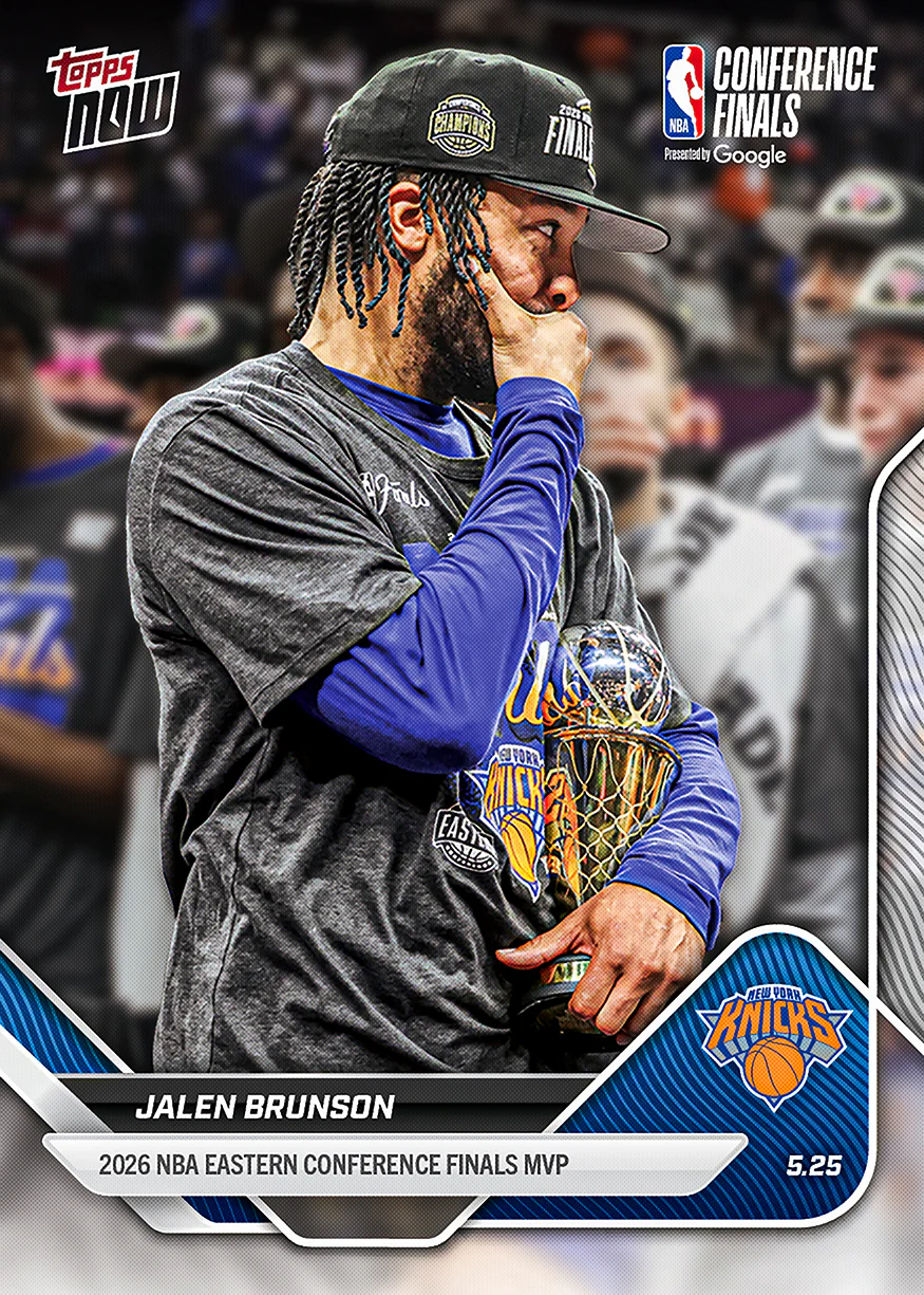 2025-26 NBA Topps NOW #321 Jalen Brunson