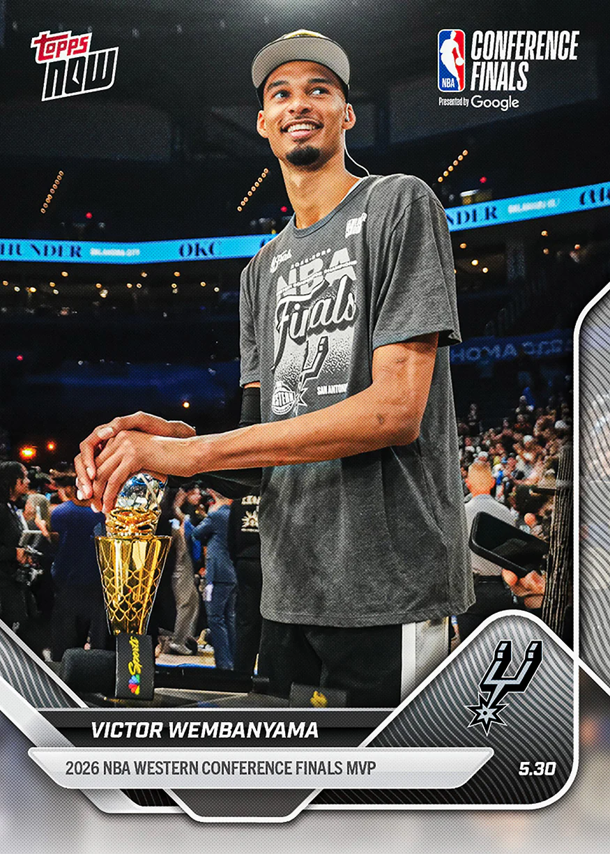 2025-26 NBA Topps NOW #324 Victor Wembanyama