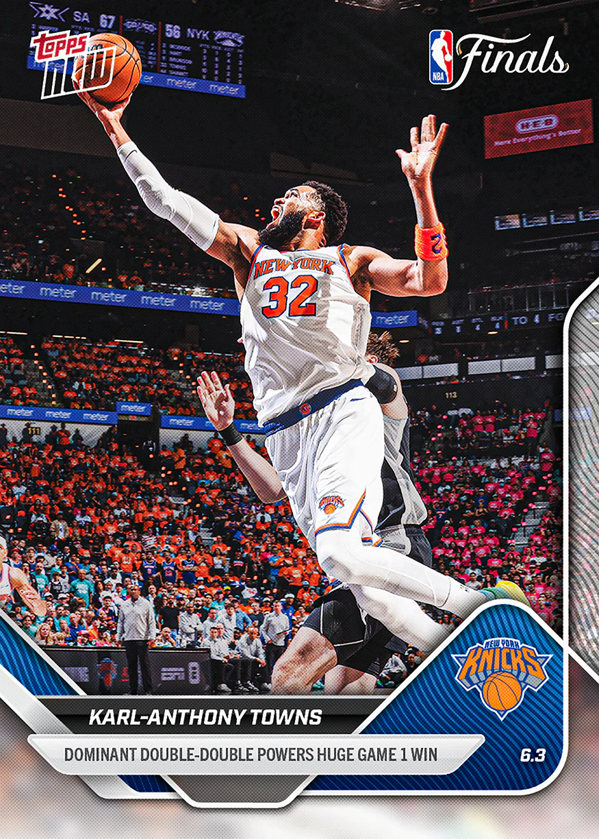 2025-26 NBA Topps NOW #327 Karl-Anthony Towns