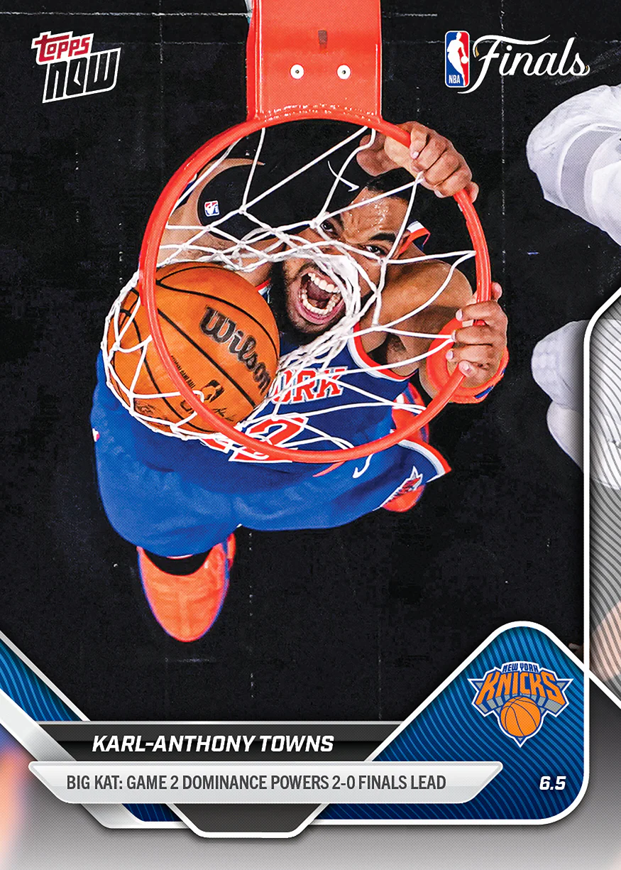 2025-26 NBA Topps NOW #332 Karl-Anthony Towns