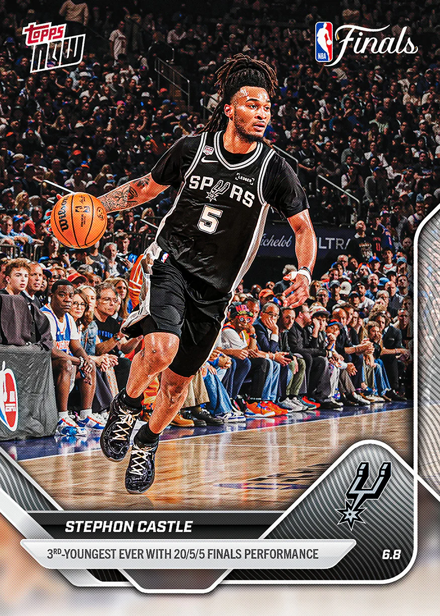 2025-26 NBA Topps NOW #333 Stephon Castle