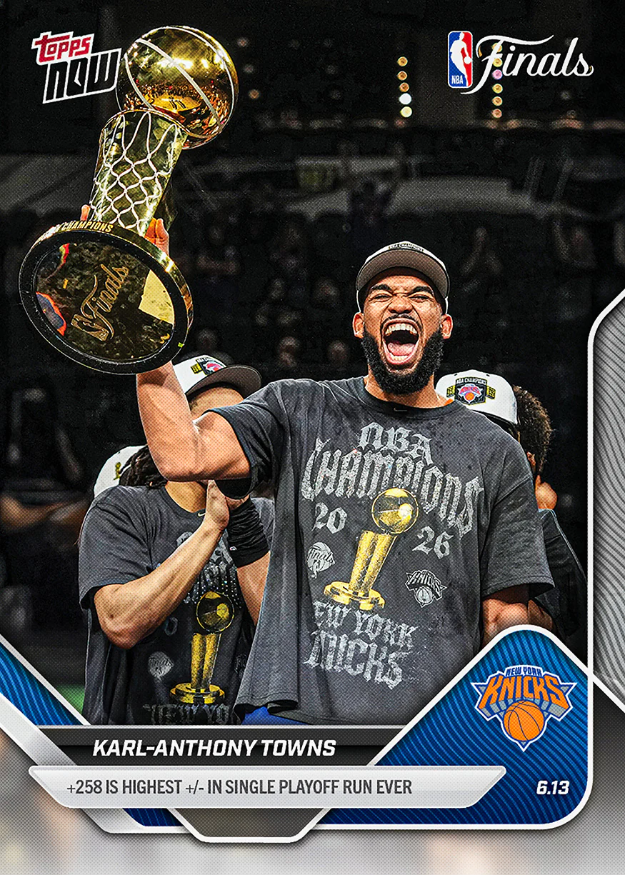 2025-26 NBA Topps NOW #342 Karl-Anthony Towns