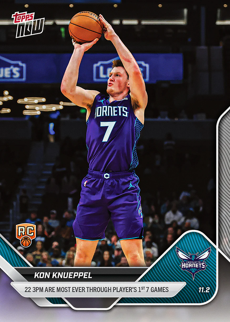 2025-26 NBA Topps NOW #41 Kon Knueppel