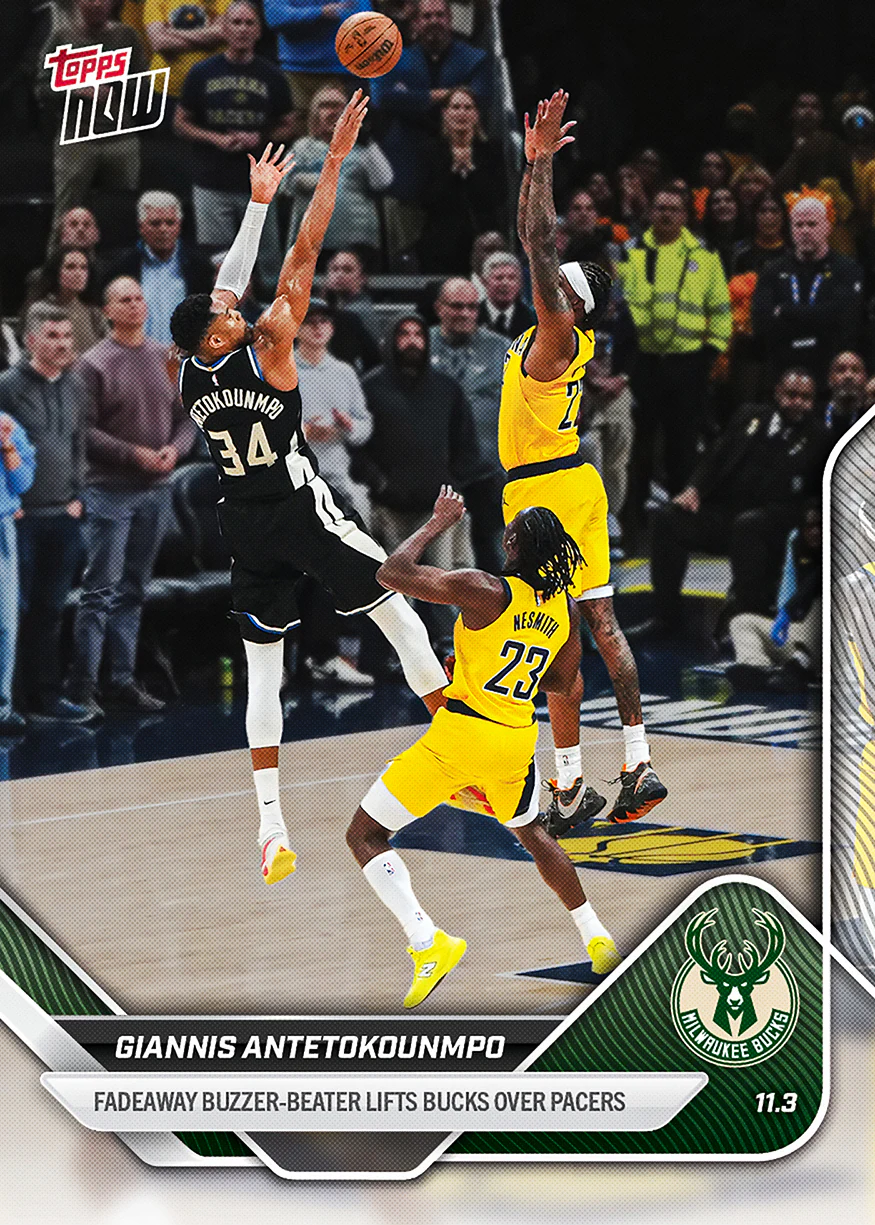 2025-26 NBA Topps NOW #42 Giannis Antetokounmpo