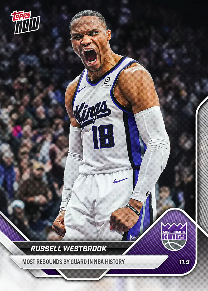 2025-26 NBA Topps NOW #45 Russell Westbrook