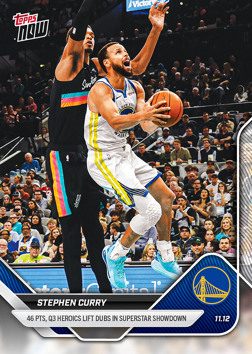 2025-26 NBA Topps NOW #50 Stephen Curry