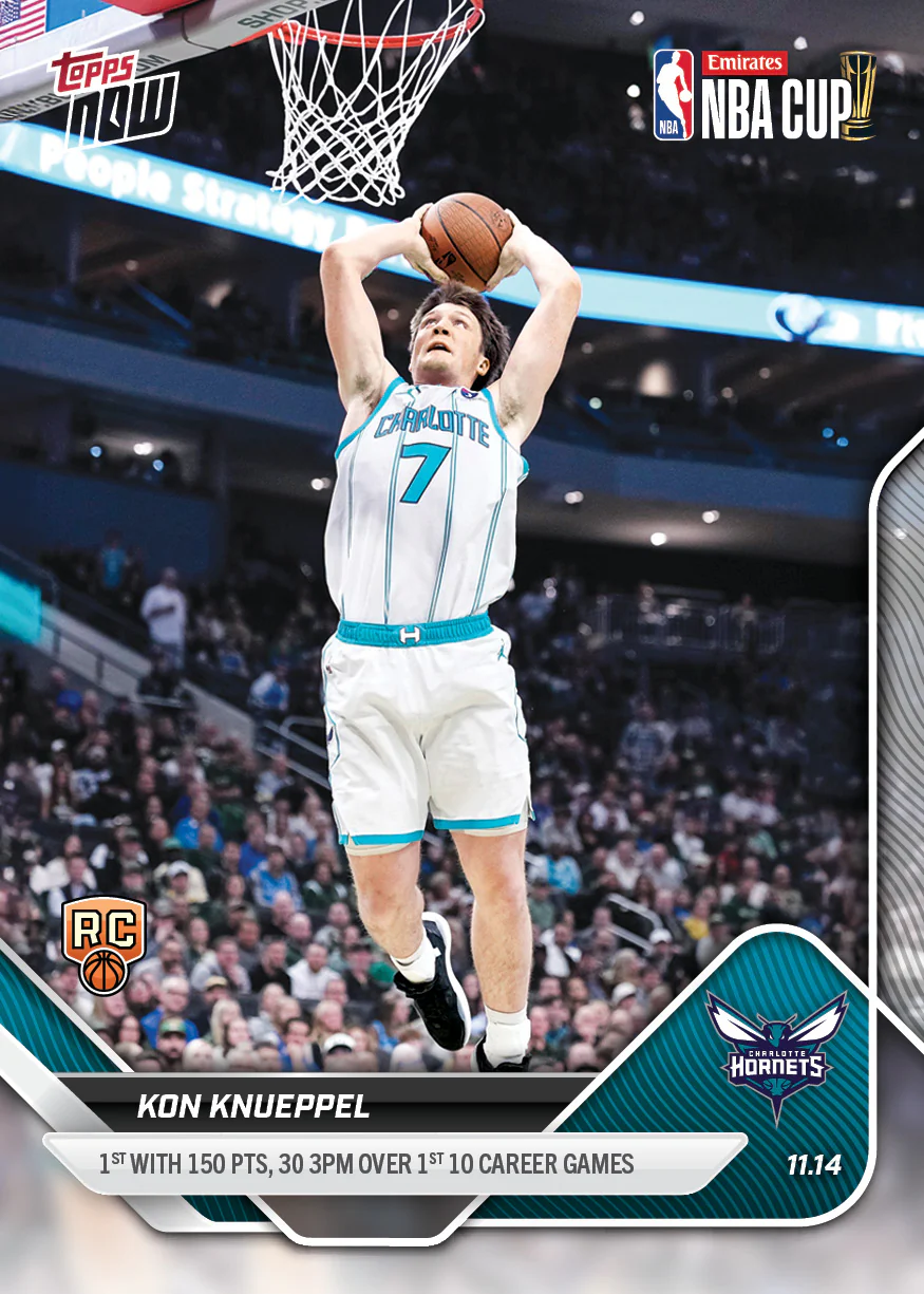 2025-26 NBA Topps NOW #52 Kon Knueppel