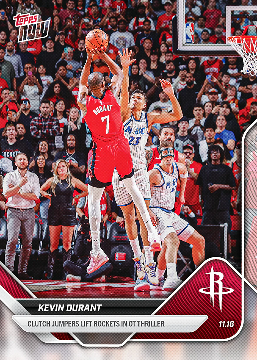 2025-26 NBA Topps NOW #57 Kevin Durant